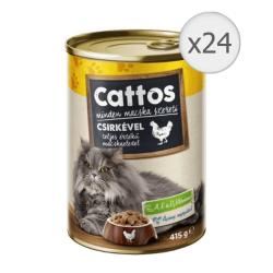 Cattos macska konzerv csirkes 24x415 g.jpg